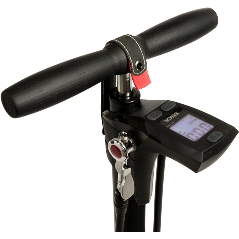 SILCA SuperPista Floor Pump - incl. digital Pressure Gauge 220 psi