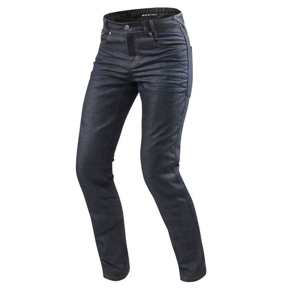 Rev it LOMBARD 2 LONG Motorcycle Jeans - Straight / Regular - Blue / BlackRef: Ri0650-C2676