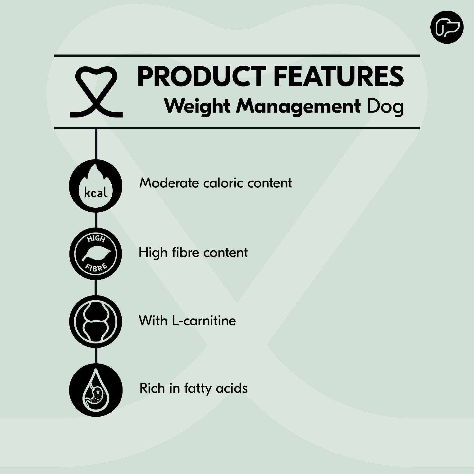 Vetality Weight Management - Dog Food - 3kg