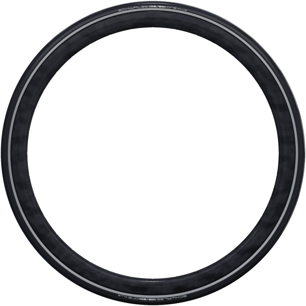 Schwalbe One Plus Wire Bead Tire - Performance | Addix | Smart Guard - 25-622 | Black+BlackReflex