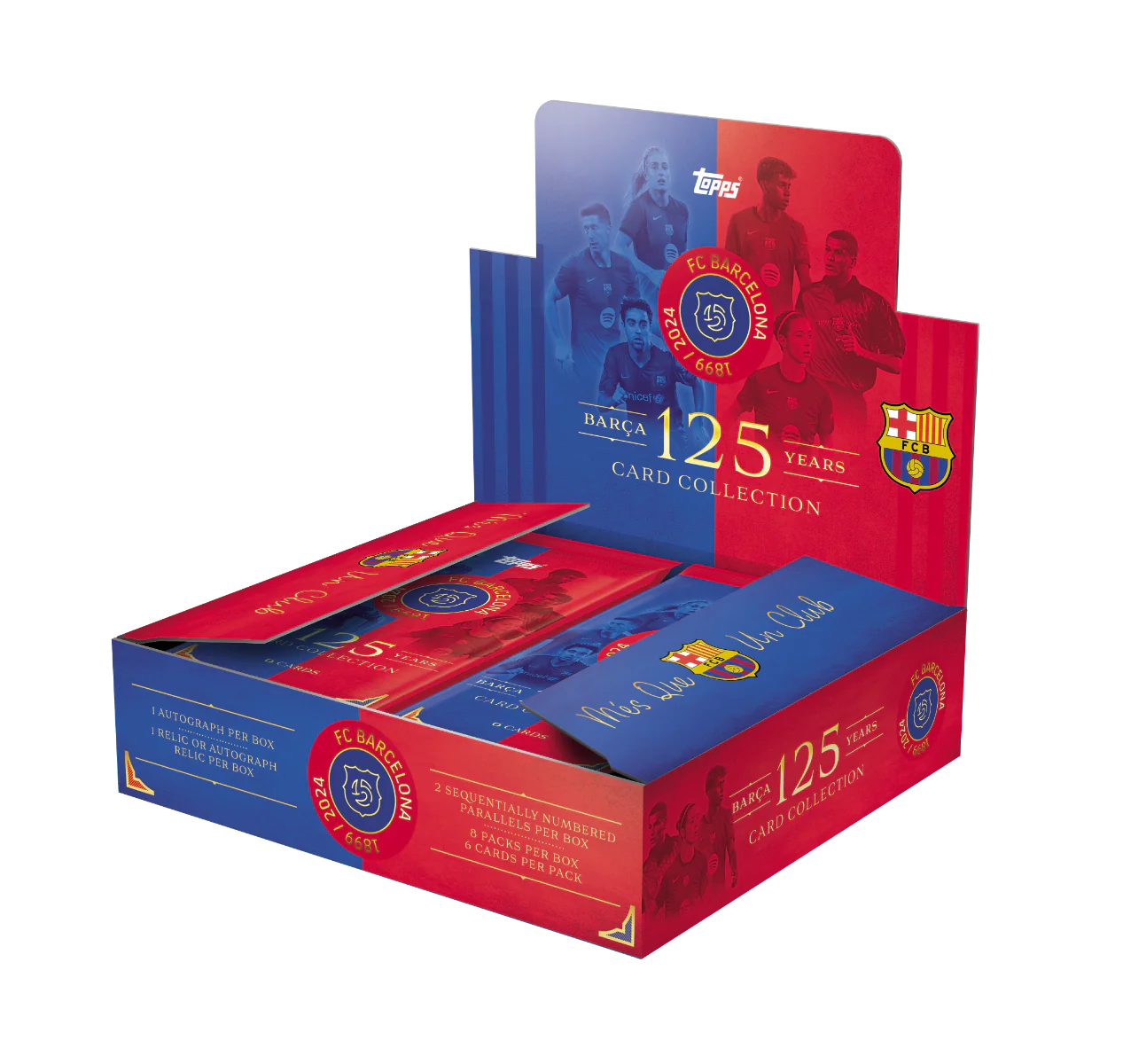 Topps® FC Barcelona 125th Anniversary - Hobby Box