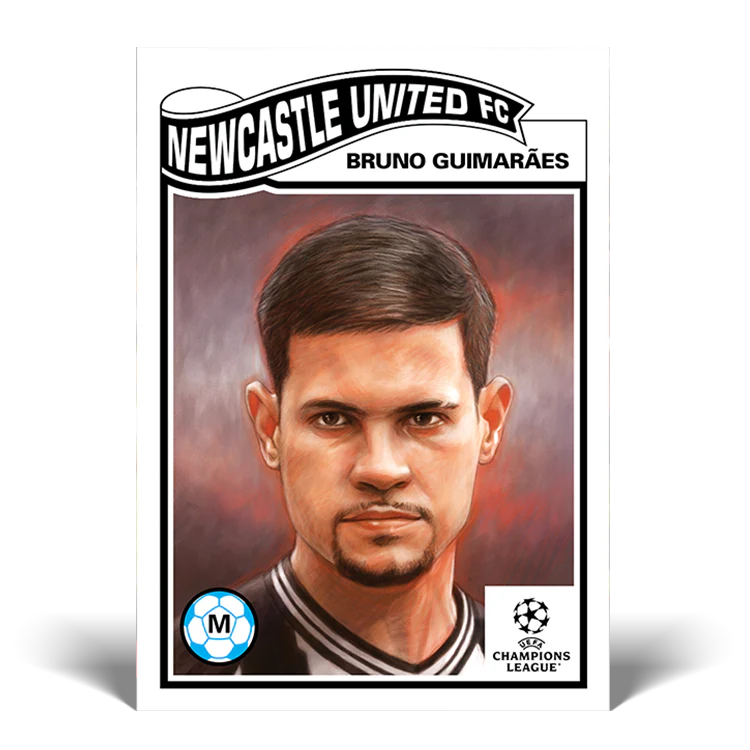 Topps UK - UCC Living Set Card #585 - Bruno Guimarães