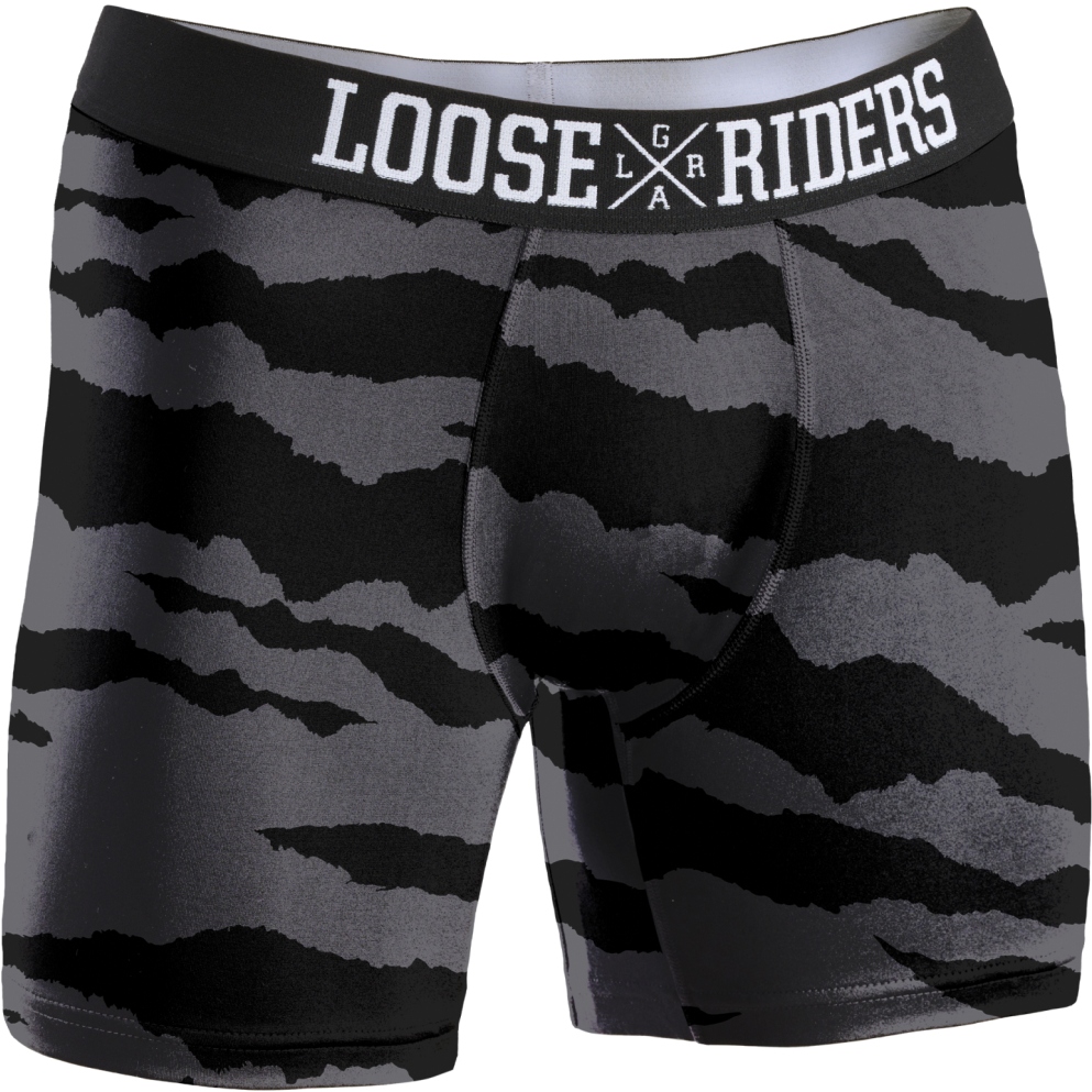 Loose Riders Boxer Briefs Men - 2-Pack - Shred black