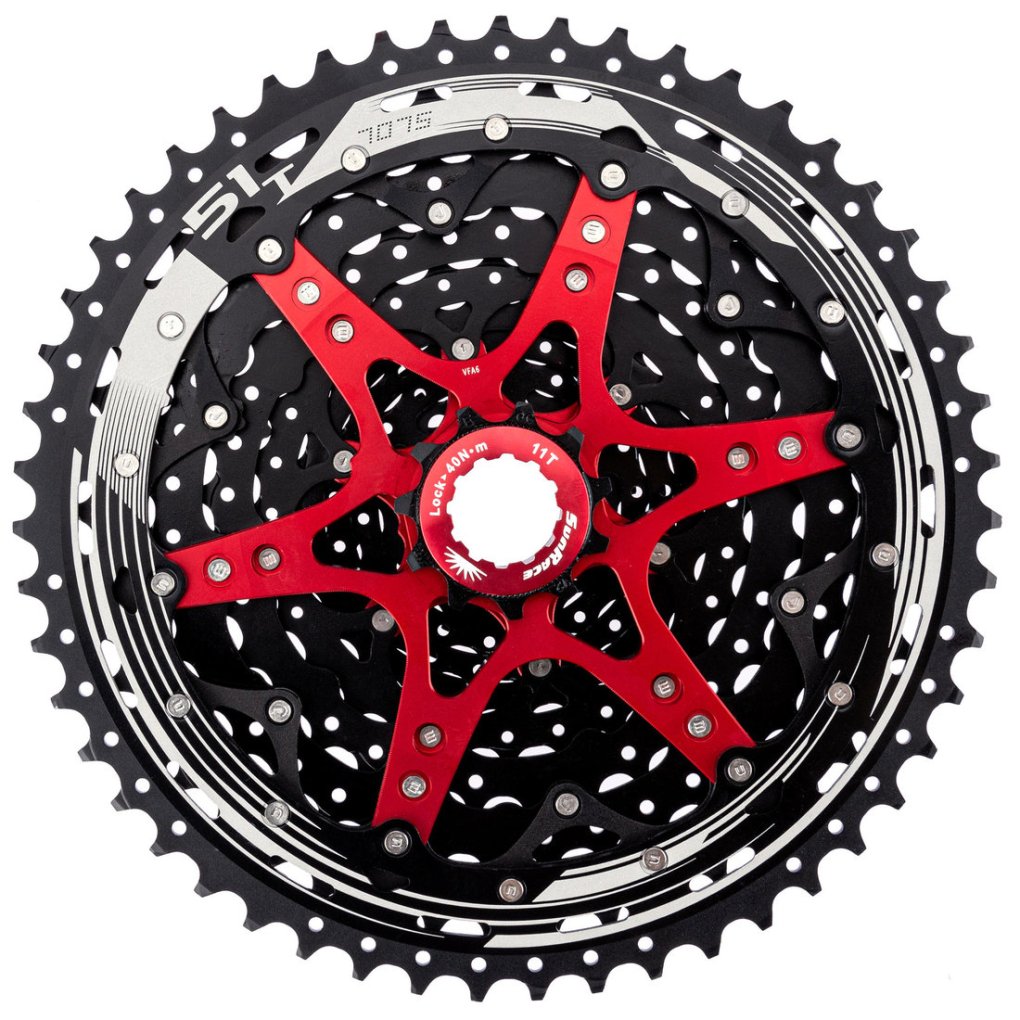 SunRace CSMX80 Cassette 11-speed - 11-51T - black
