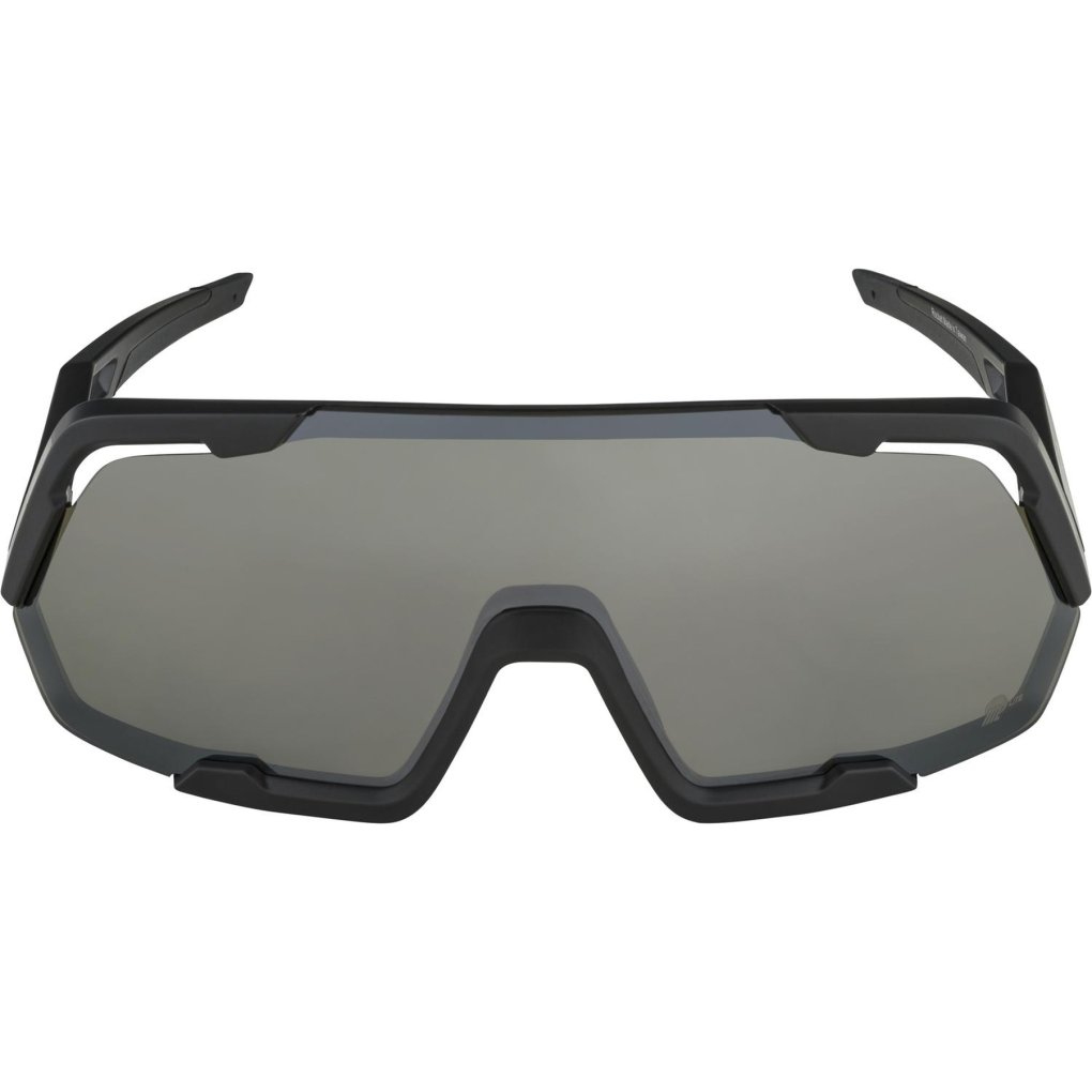 Alpina Rocket Q-LITE Glasses - black matt/mirror silver