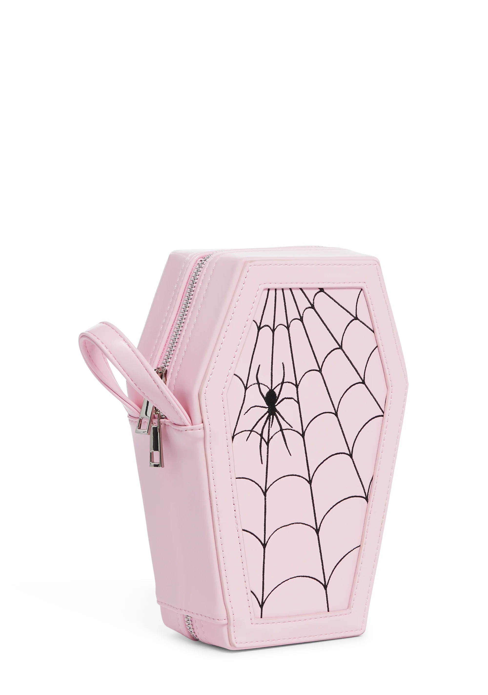 Woefully Webbed Coffin Makeup Bag