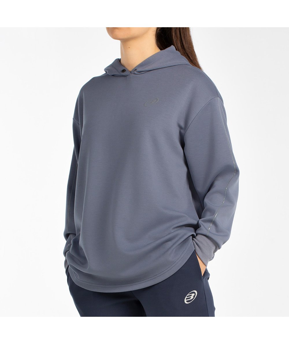 BULLPADEL BATIR WASHED BLUE SWEATSHIRT