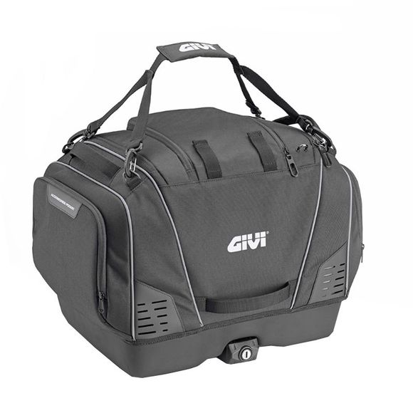Givi T525 TOP BAG (33 liters) WITH MONOKEY ATTACHMENT SYSTEM FOR TRANSPORTING ANIMALS Universal - BlackRef: gi1822 / t525
