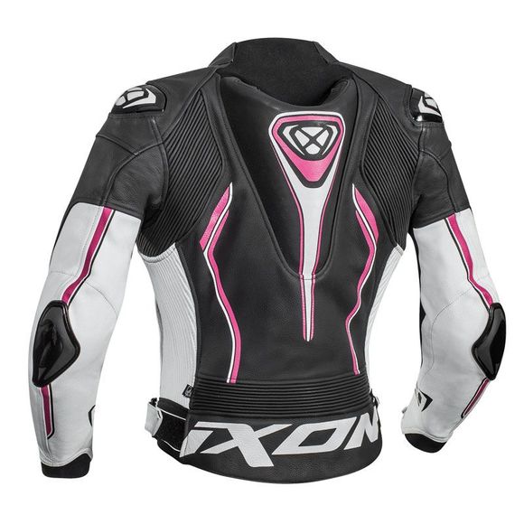 Blouson Moto Ixon VORTEX LADY - Noir / RoseRef : IX1064