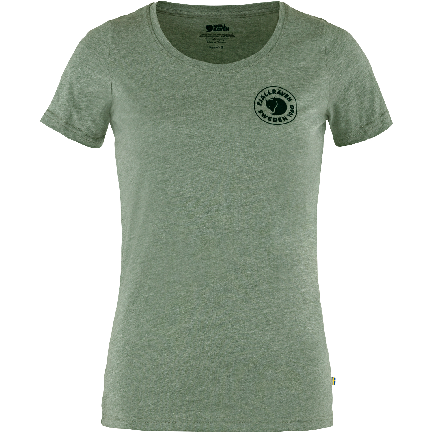 Övik 1960 Logo T-Shirt W Women (Patina Green)
