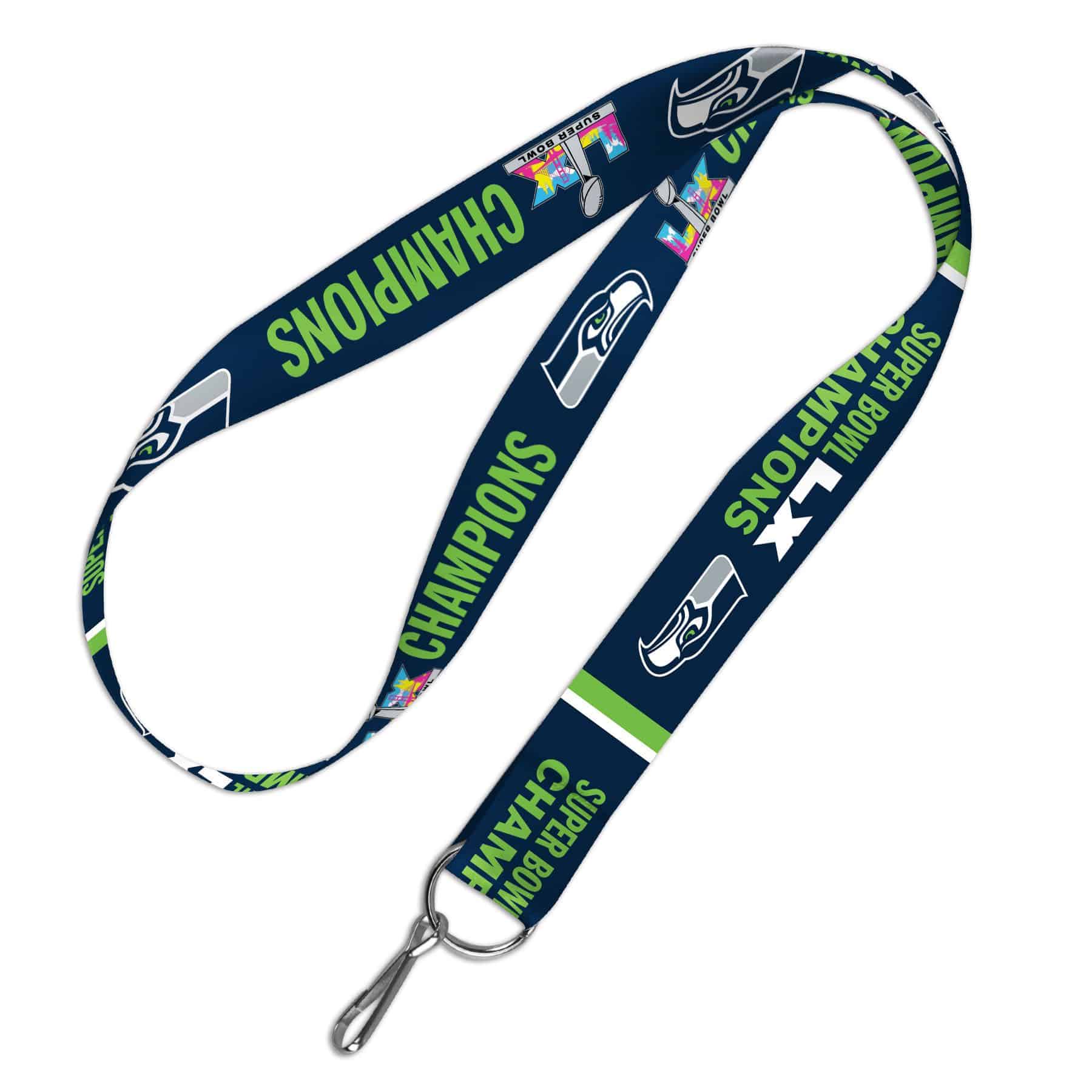 Seattle Seahawks Super Bowl LX Champions Lanyard