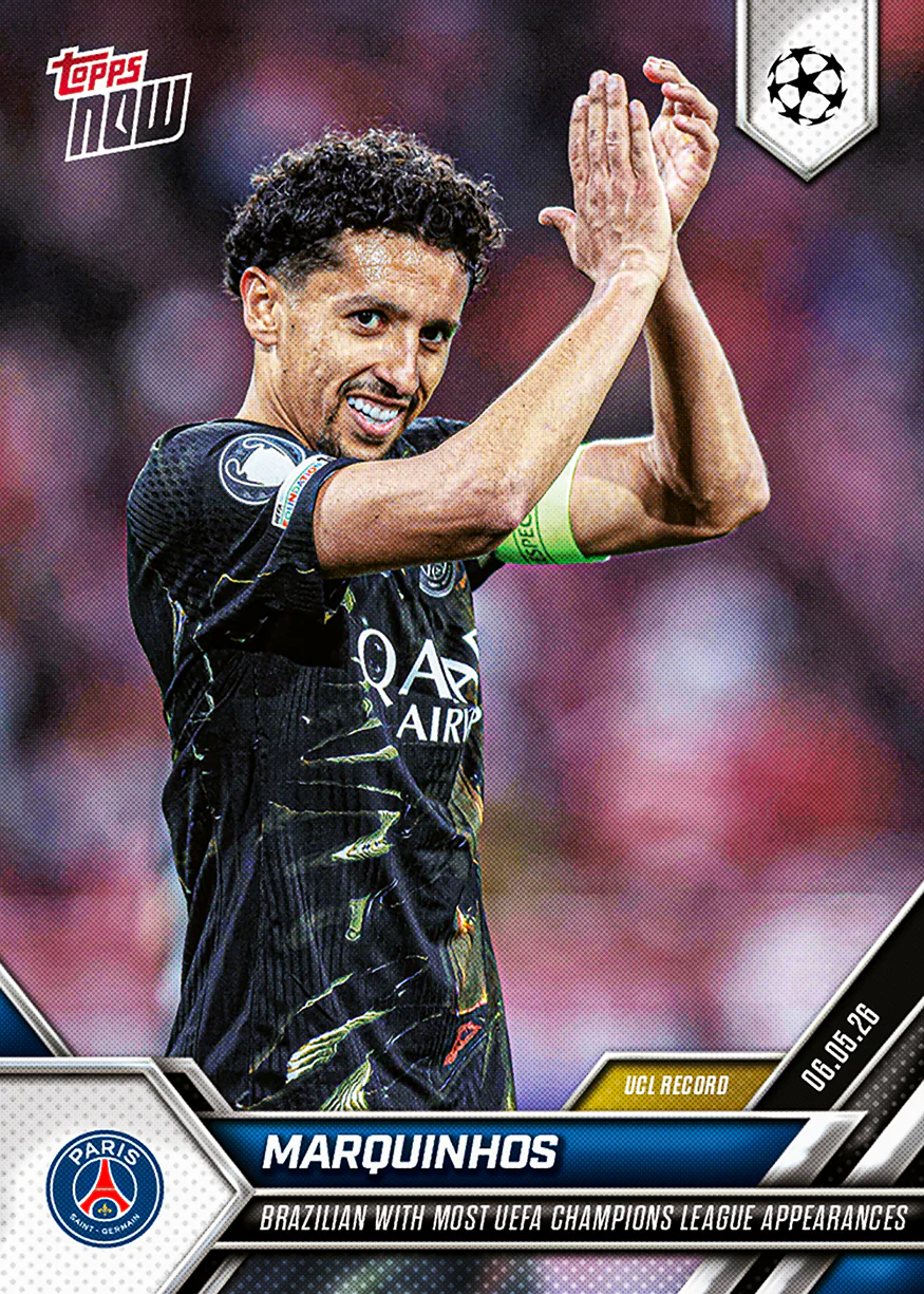 Marquinhos - 2025-26 UCL Topps NOW® - Card 135