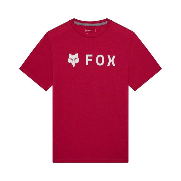 Fox ABSOLUTE Short Sleeve T-Shirt - Red / WhiteRef: FX6426