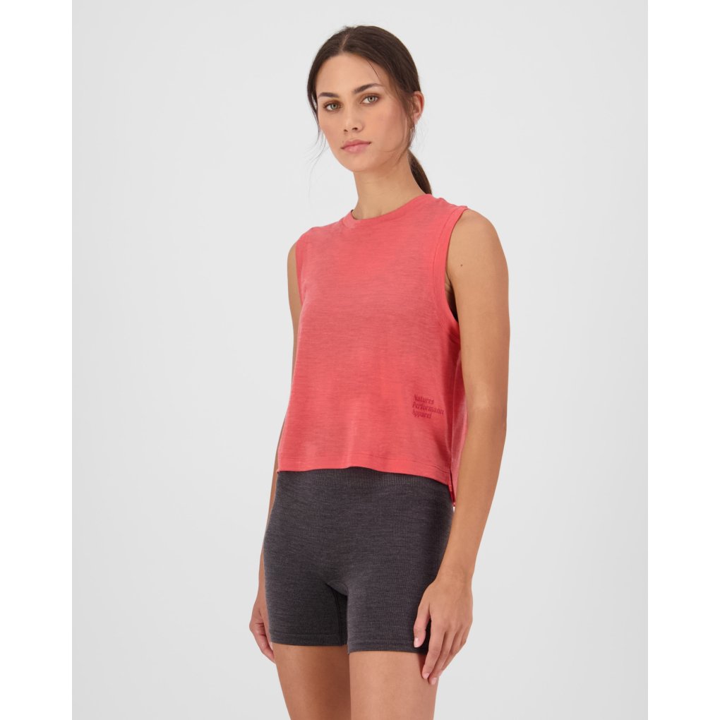 Mons Royale Zephyr Merino Tencel™ Tank Women - watermelon