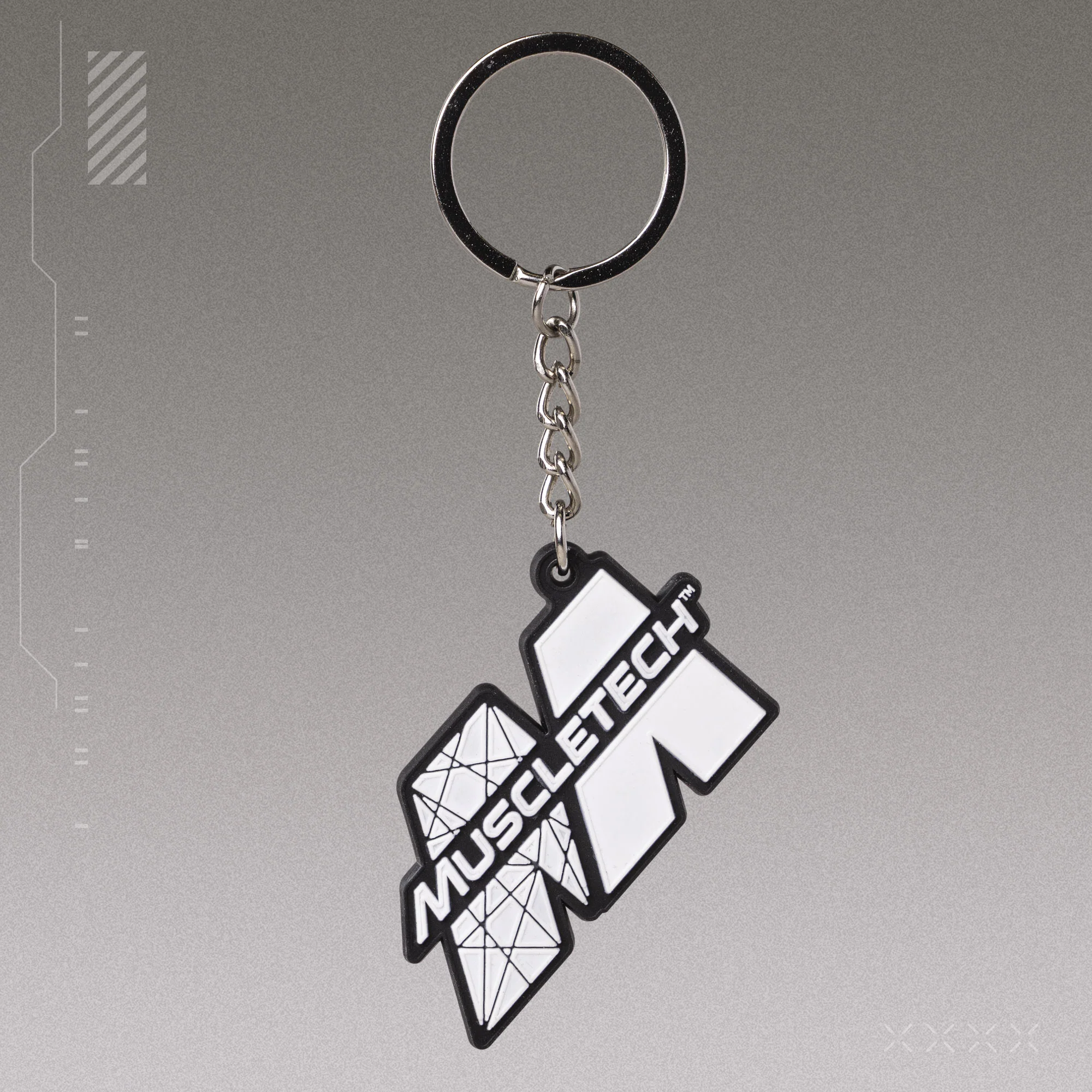 MuscleTech Rubberized Keychain