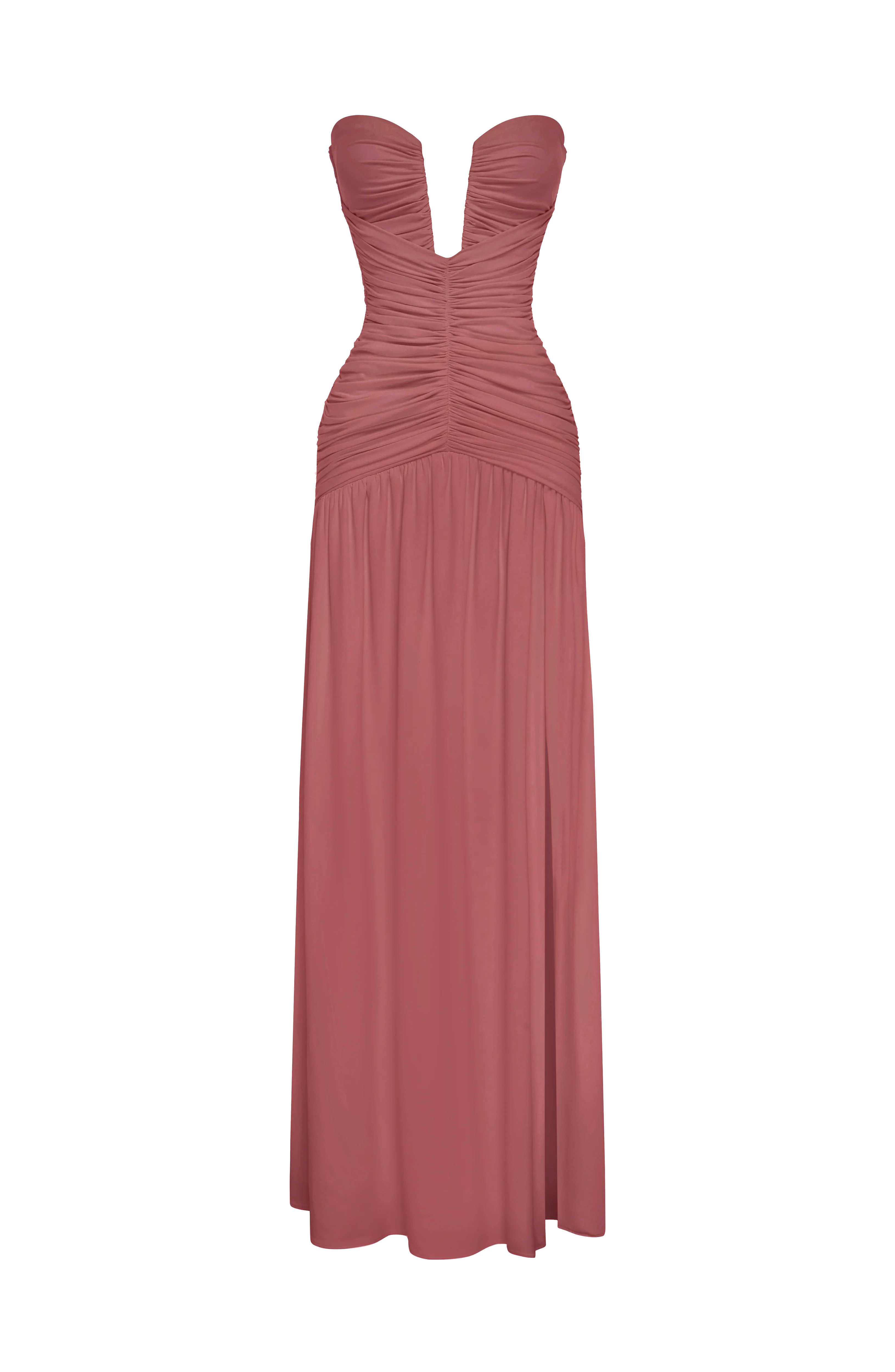 Junia Maxi Dress - Rose Brown