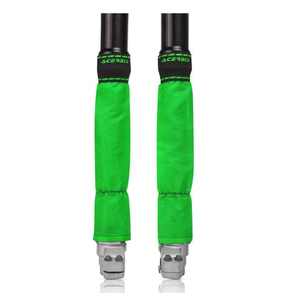 Acerbis Z-MUD Universal Fork Protectors - Green / BlackRef: AE5763