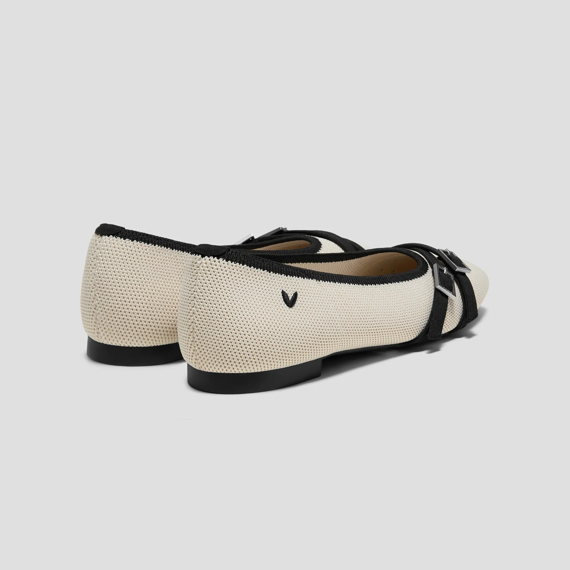 Square-Toe Margot Crisscross Flats (Marah)