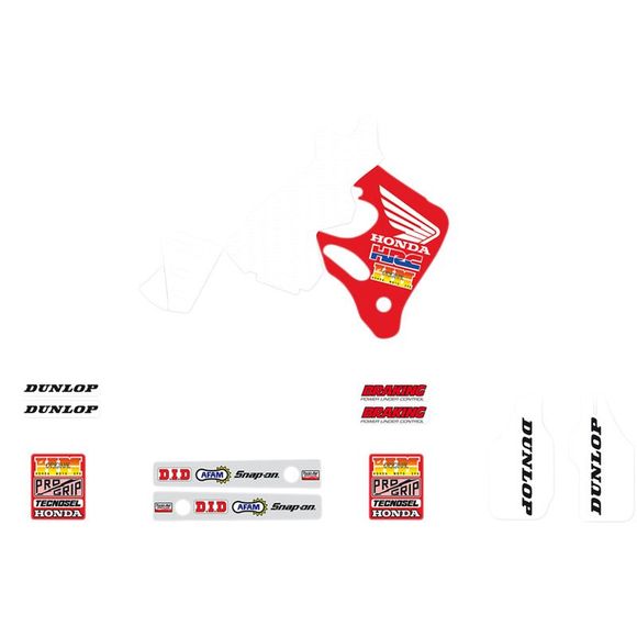 Tecnosel VINTAGE TEAM HONDA 1992 decoration kitRef: 4302-6251 / 43026251