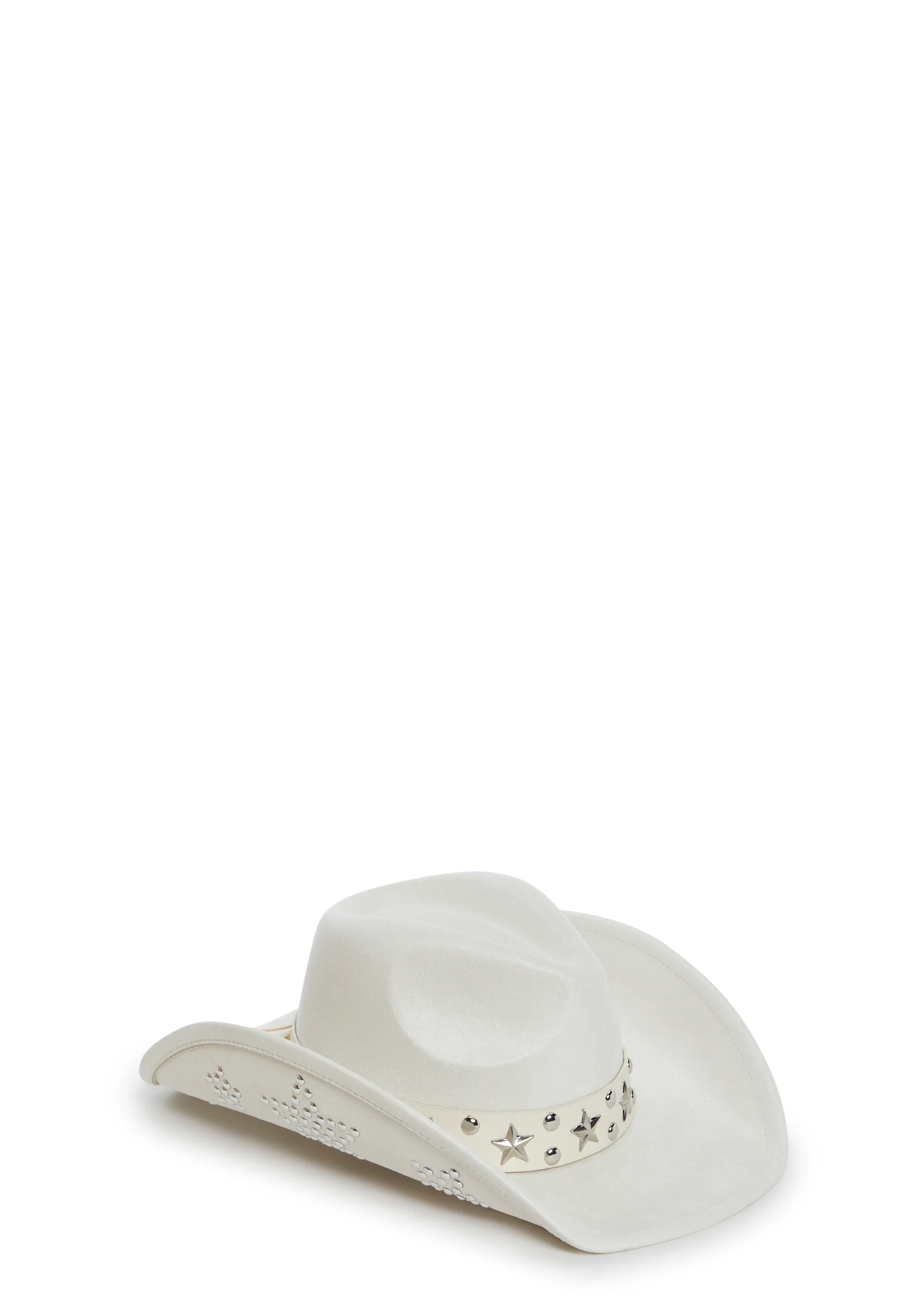 Cosmic Maven Cowboy Hat - White