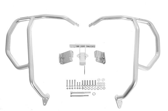 Touratech Crash bar engine guard - SilverRef: Trt01708A / 01-402-5160-0