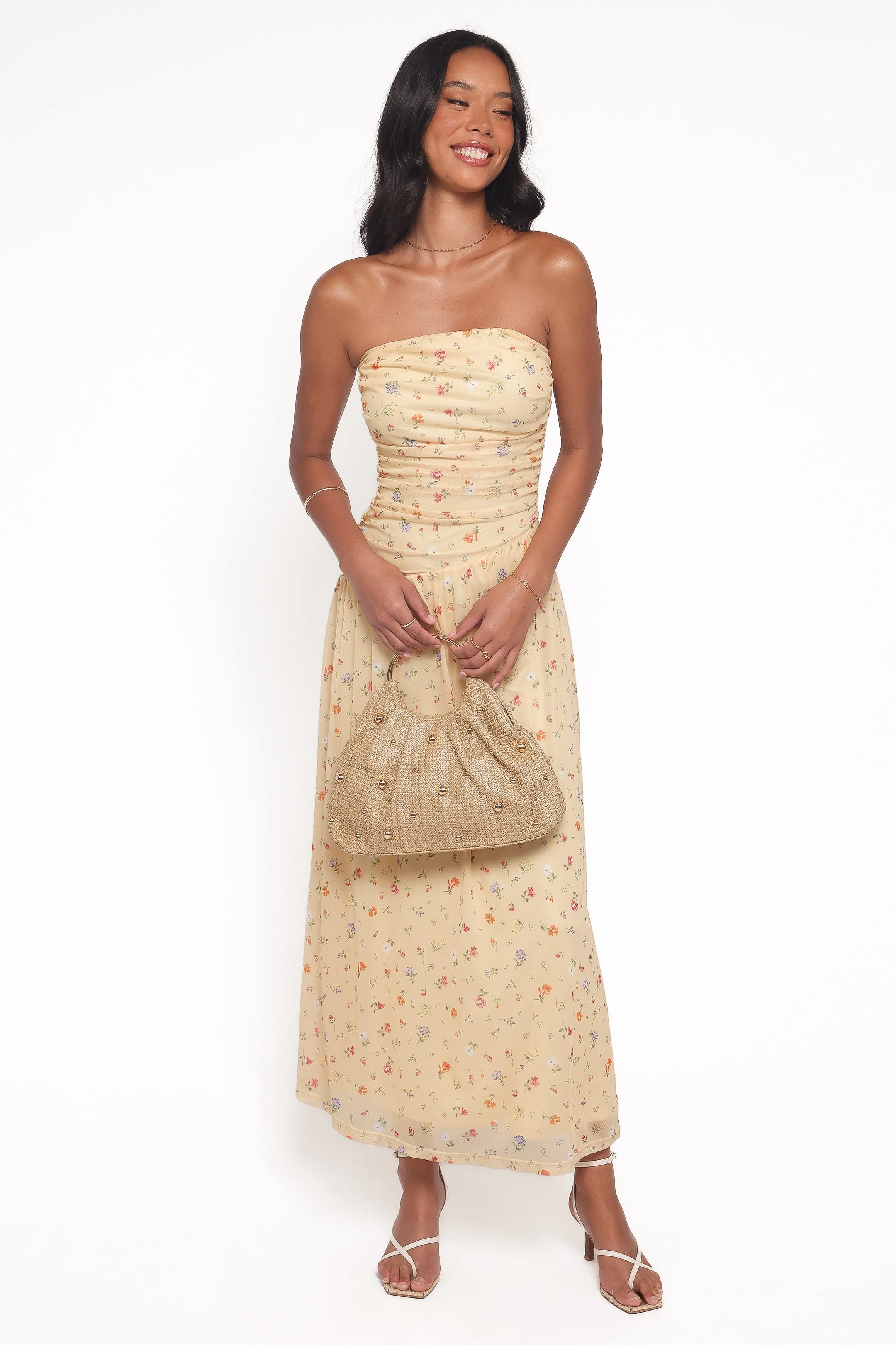 Calypso Maxi Dress - Yellow Meadow