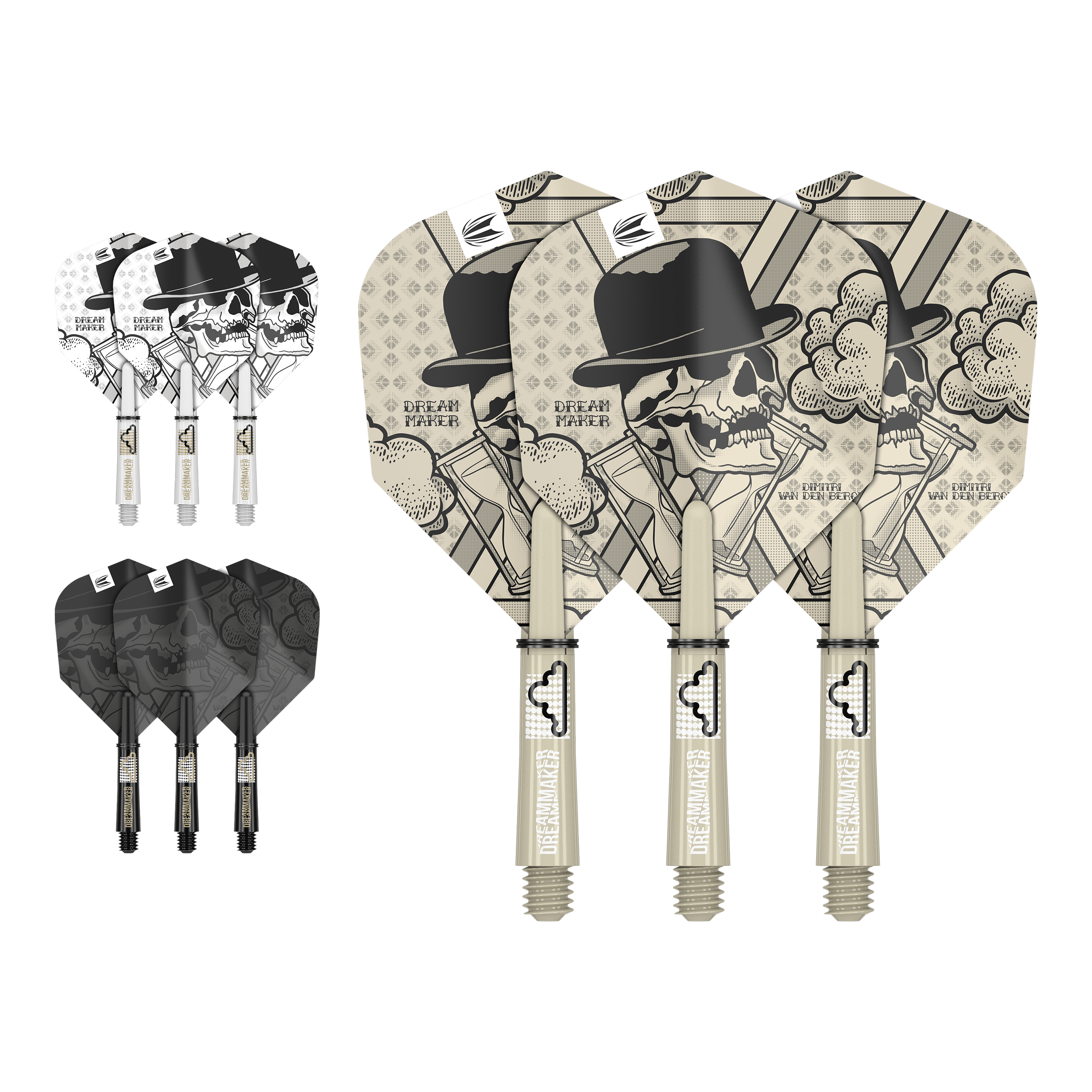 Target Ink Flight Shaft Kit Dimitri Van Den Bergh