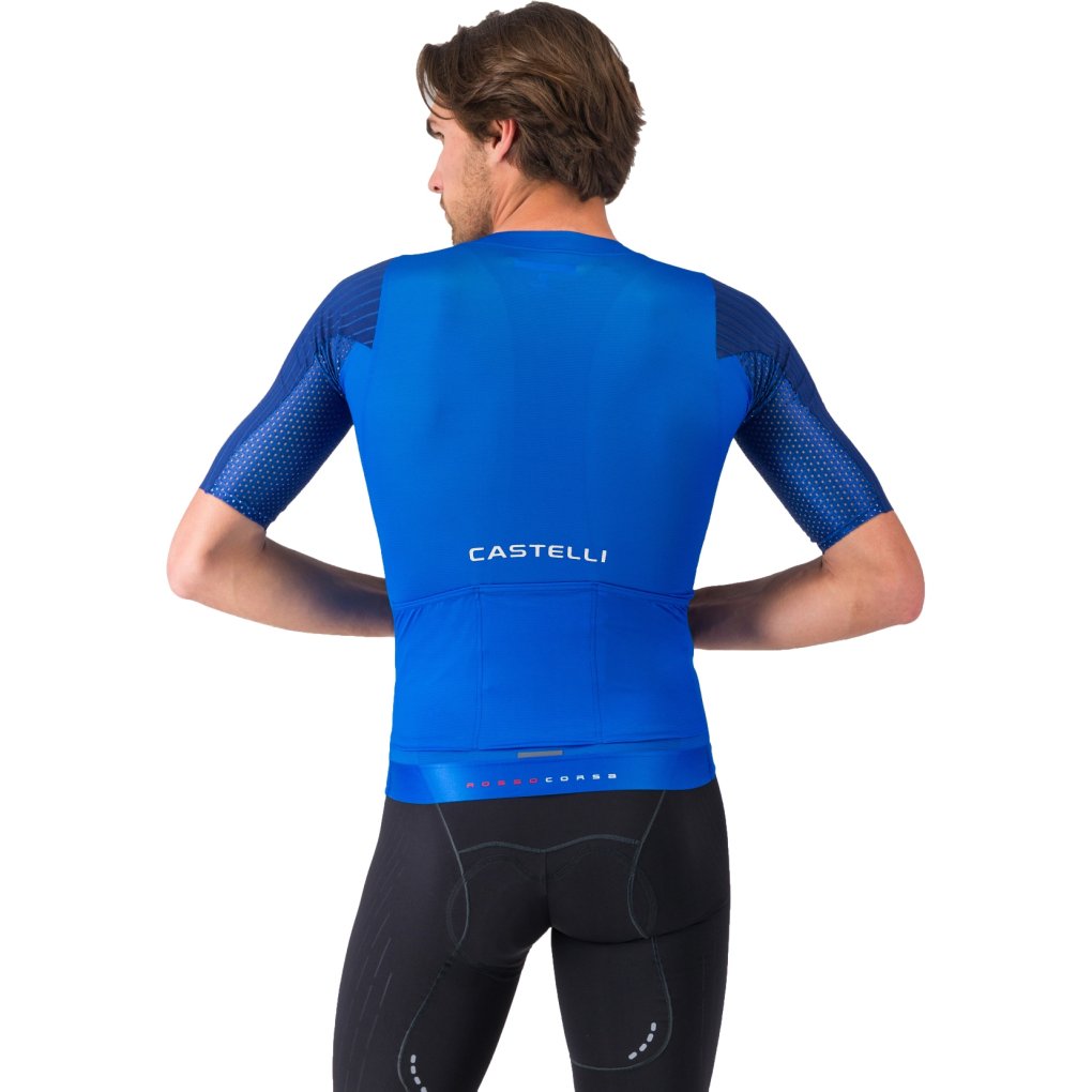 Castelli Aero Race 8S Jersey Men - azzurro italia 458
