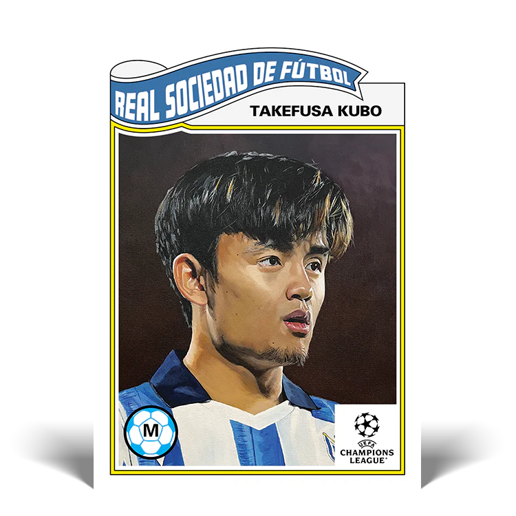 Topps UK - UCC Living Set Card #632 - Takefusa Kubo