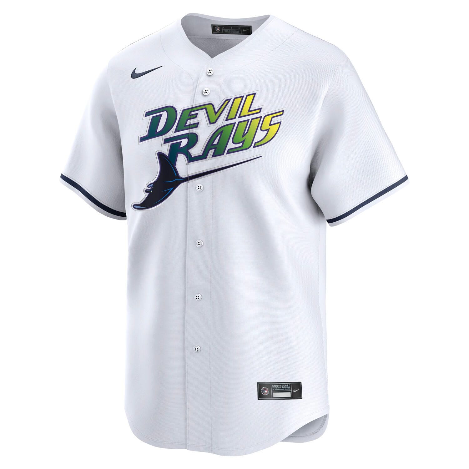 Tampa Bay Rays Alternate 2 Nike Limited MLB Jersey White