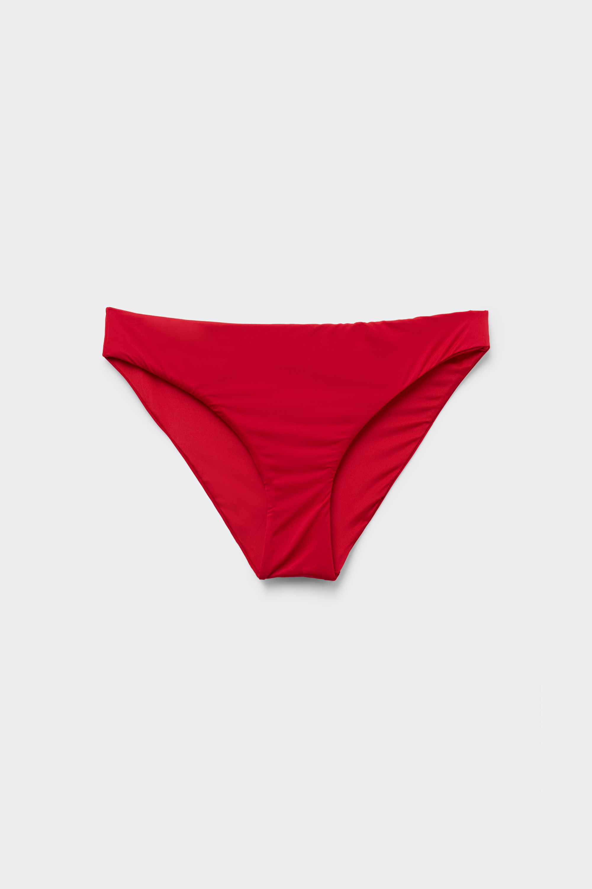 Timeless Look Gloss Red Classic Bikini Bottoms
