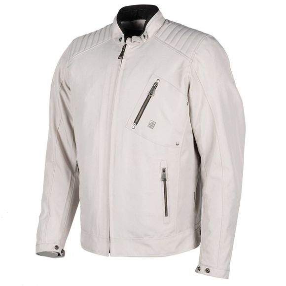 Moto Helstons Motto Textile - Gray JacketRef: Hs0949-C170