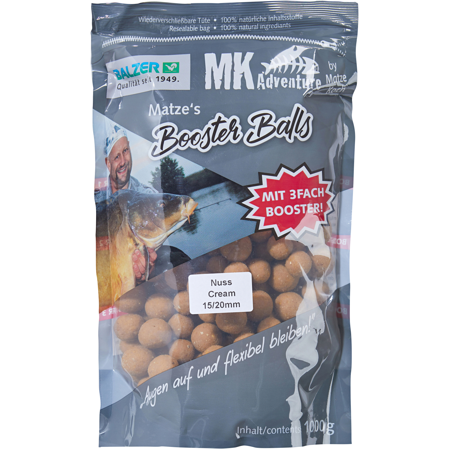 Matze Koch Boilies Booster Balls Sonderausgabe (Nuss)