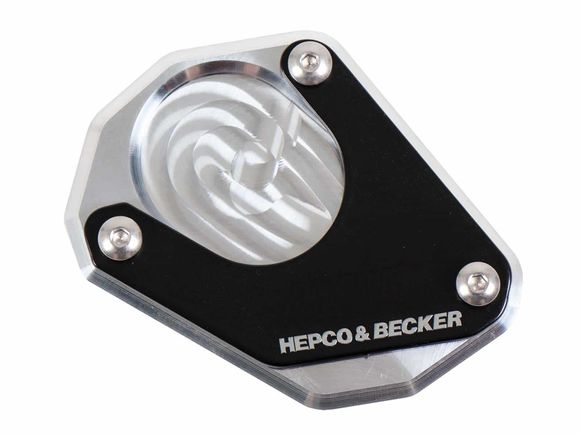 Hepco & Becker side stand extension - black/silverKTM 390 390 ADVENTURE - 2024 - 2025Ref: Hbe00591A / 42117672 00 91