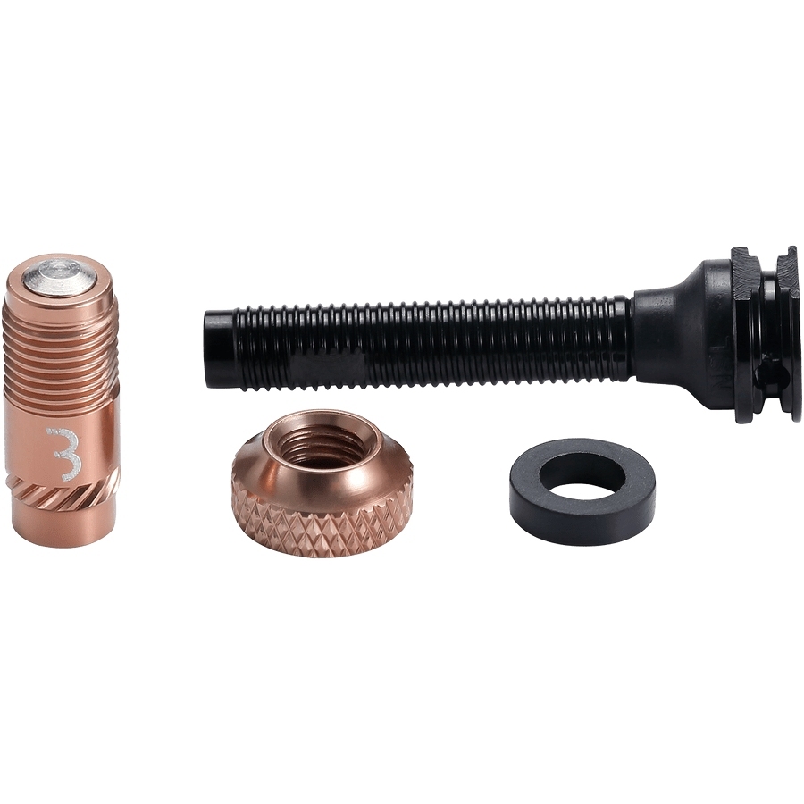 BBB Cycling CoreCap AL Valve BTI-166 Tubeless Valves - copper | 40mm | 2 Pieces