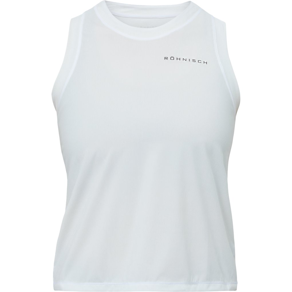 Röhnisch Rib Cropped Singlet Women - White