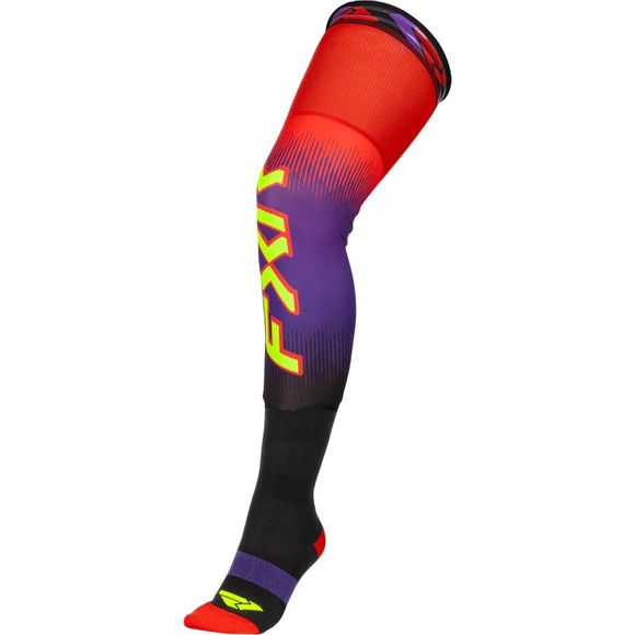 Fxr Riding Leg Warmers - Red / PurpleRef: FXR1793