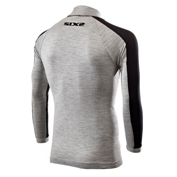 Maillot Technique Six2 TS4 MERINOS - GrisRef : SIX0071