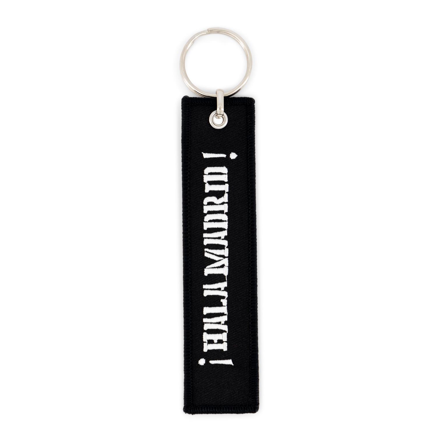 Fabric Keychain Black