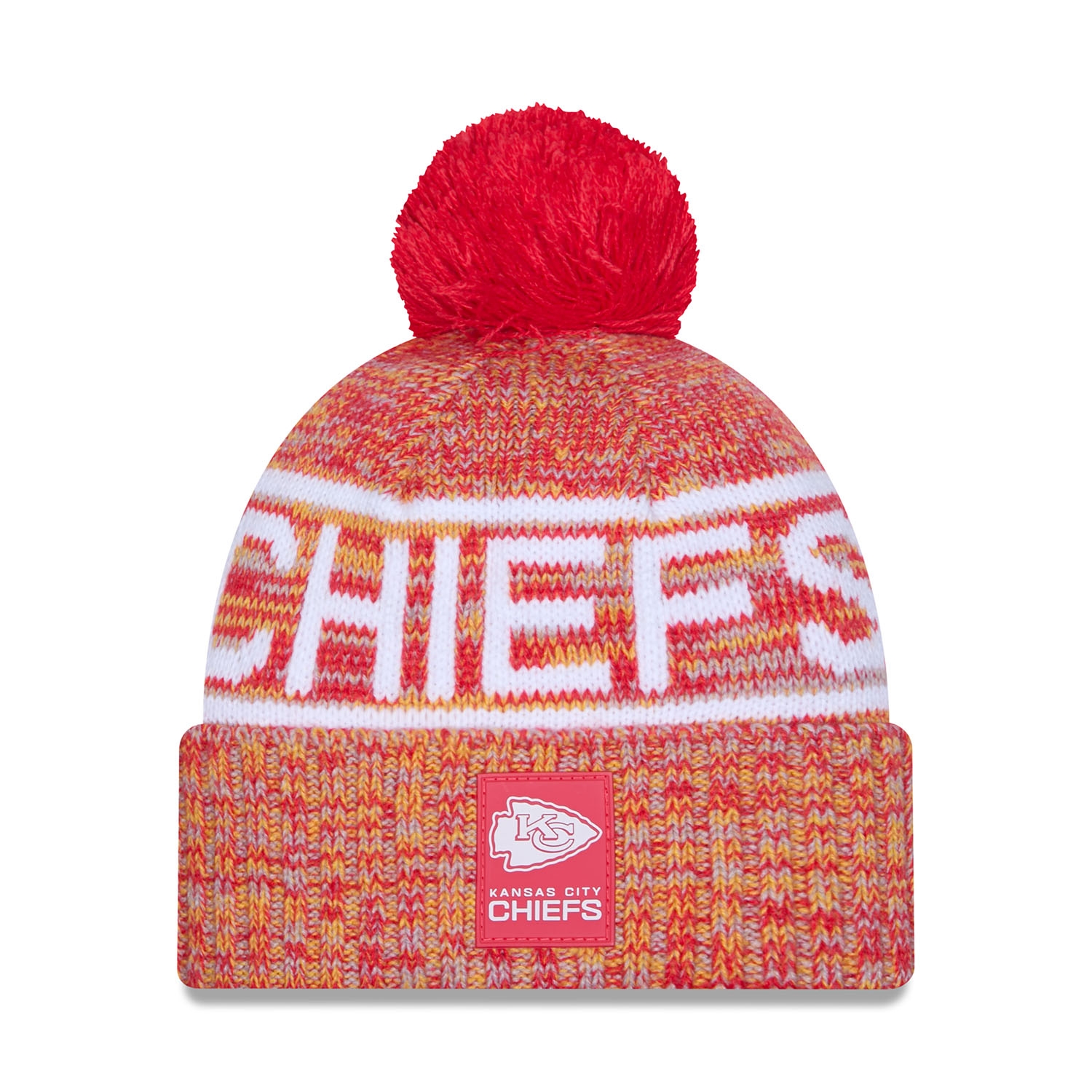 Kansas City Chiefs 2025 NFL Sideline Sport Knit Hat