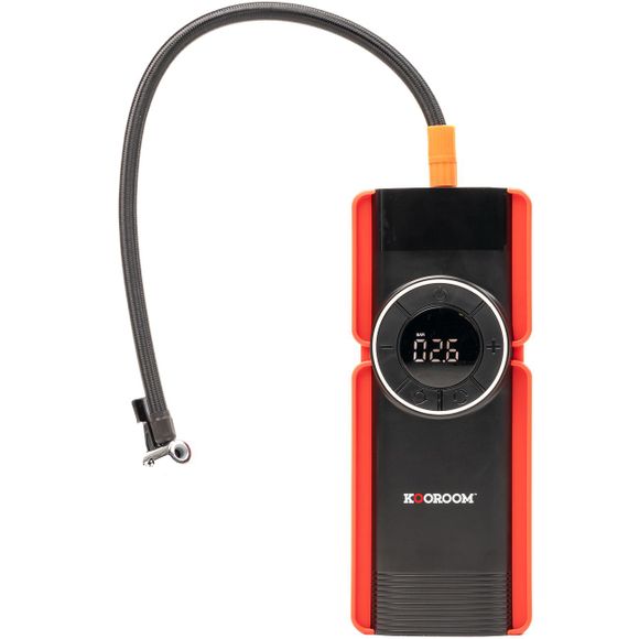 Kooroom Battery Booster Universal Wireless Autonomous Compressor - Black / RedRef: KOR0210