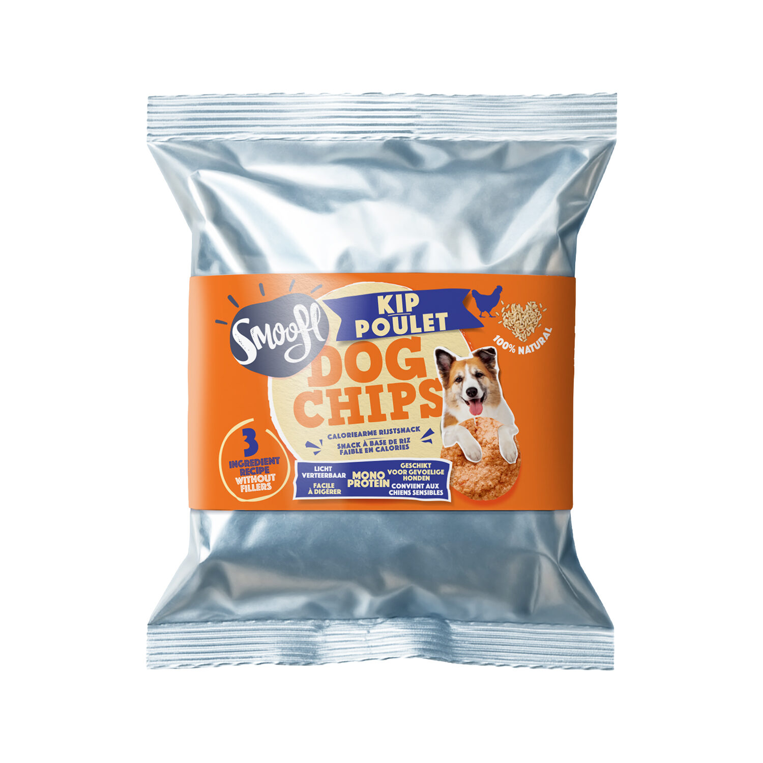 Smoofl Dog Chips - Duck - 50 g