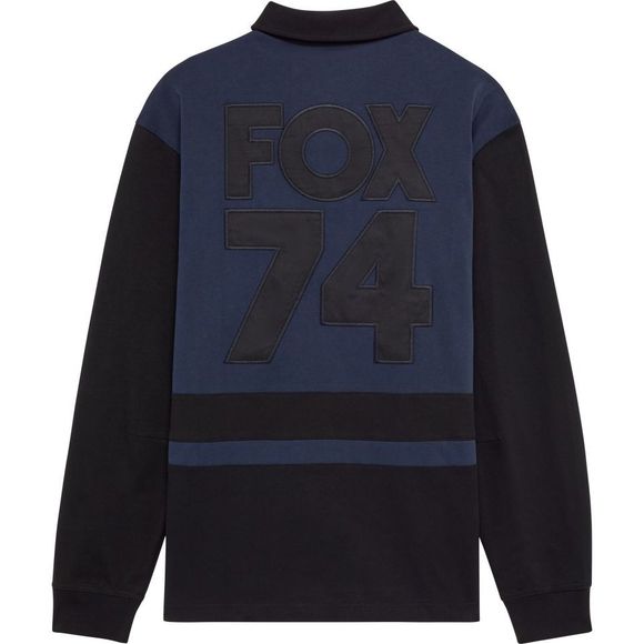 Fox Circa 74 Oversized Rugby Polo - BlueRef: FX6228