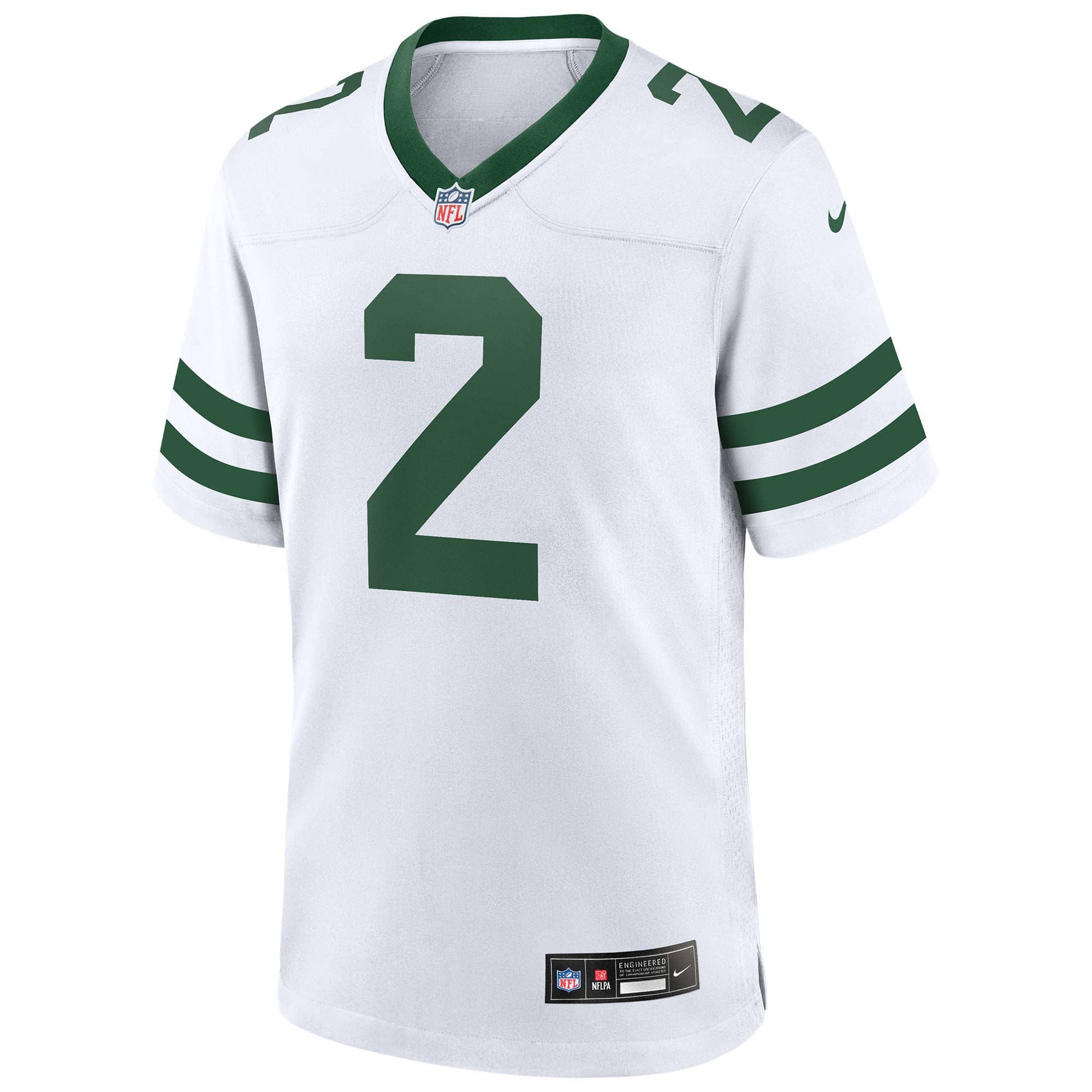 Zach Wilson #2 New York Jets Classic Nike Game NFL Jersey White