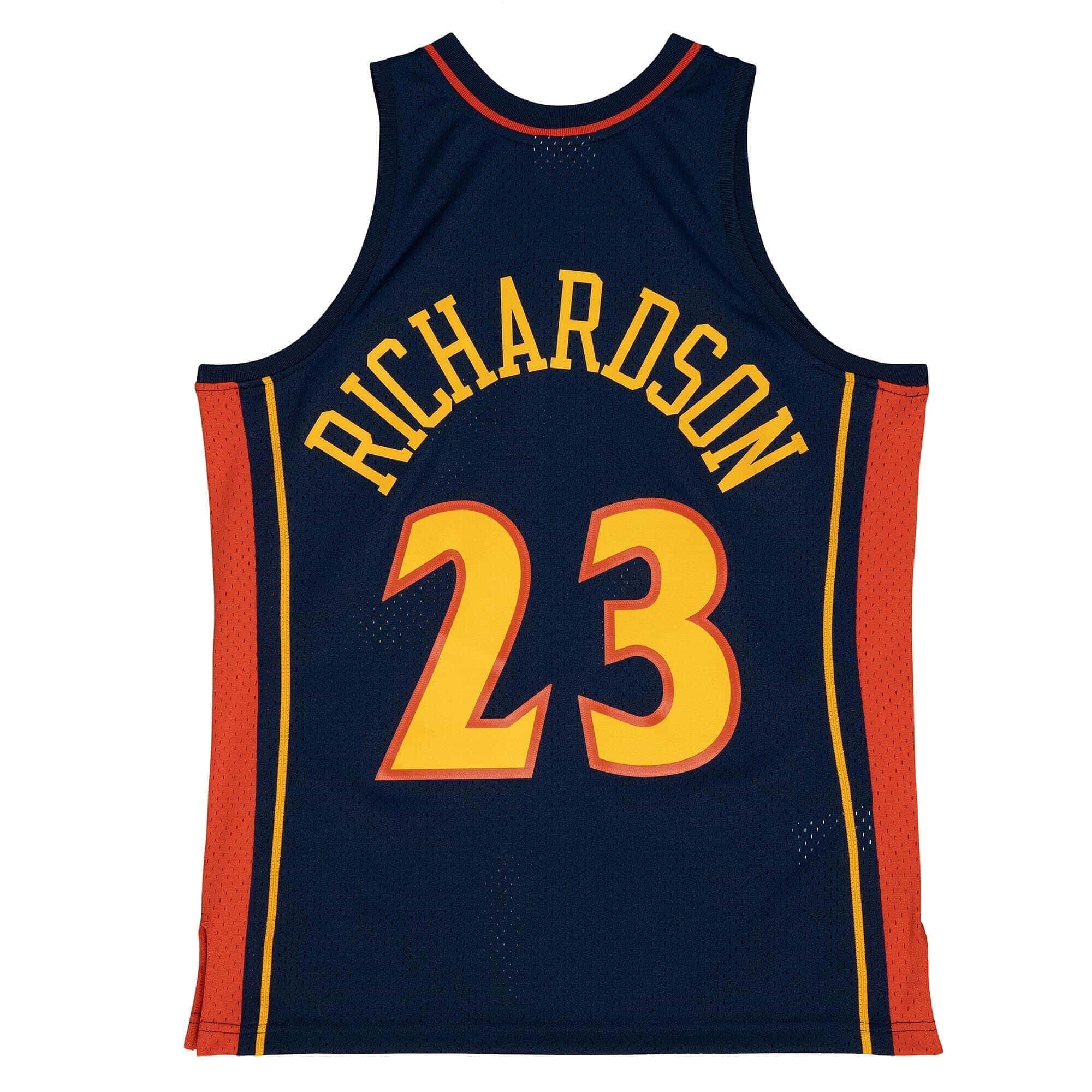Jason Richardson #23 Golden State Warriors 2002-03 Mitchell & Ness Swingman NBA Jersey Navy