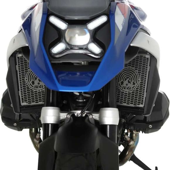 Protection de radiateur R&G Racing Pro aluminium - titaneRef : RGR01946A / 1126885