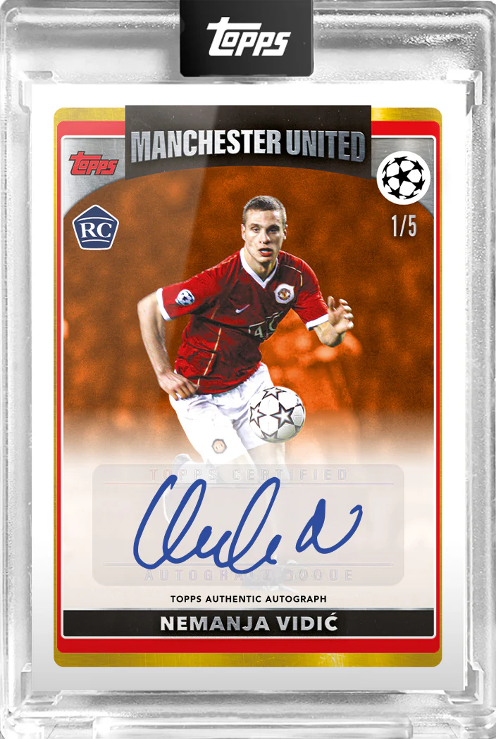 Nemanja Vidić - Lost Rookies - Autograph - 1 of 5
