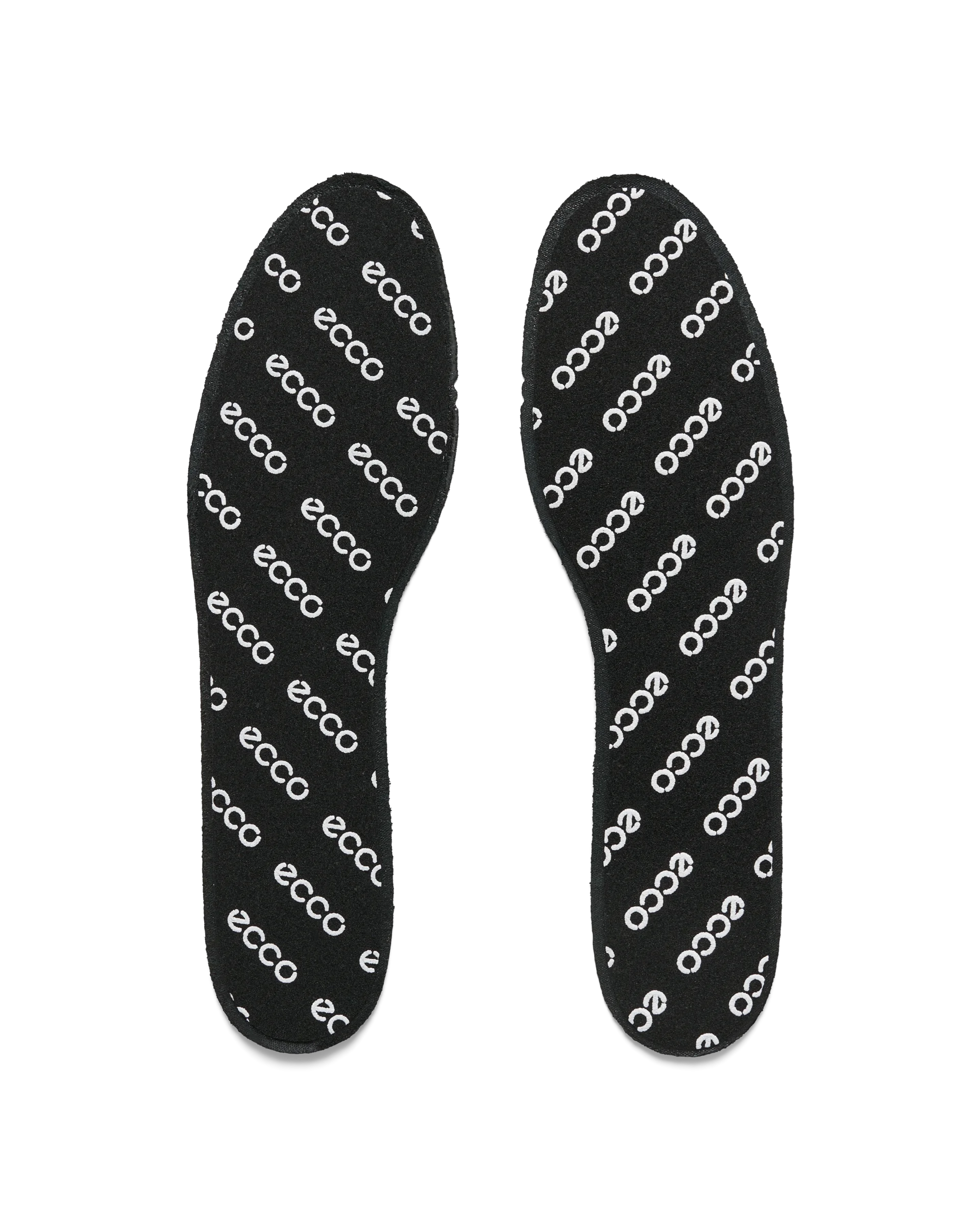 ECCO Comfort Slim Insole Mens Herren Schmale Einlegesohle Schwarz