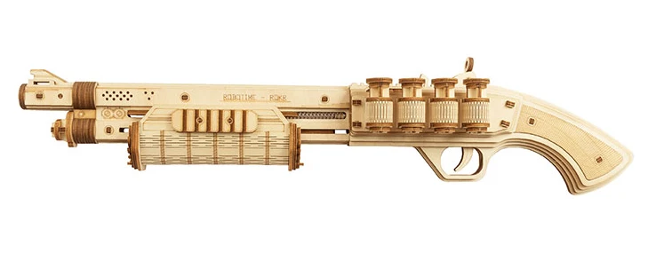 Justice Guard Gun Models; Terminator M870 Robotime LQ501