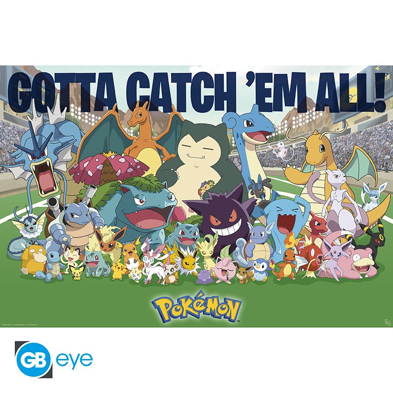POKEMON Poster All Time Favorites (91,5x61cm)